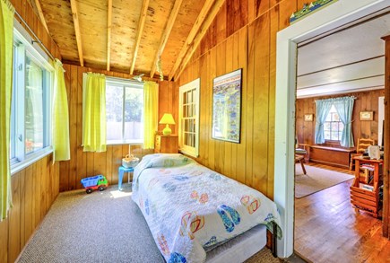 East Sandwich Cape Cod vacation rental - Porch off the Living Room  with Trundle (2 Twins).