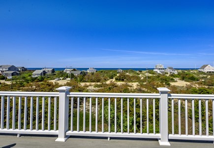 East Sandwich Cape Cod vacation rental - Upper level deck views over Cape Cod Bay
