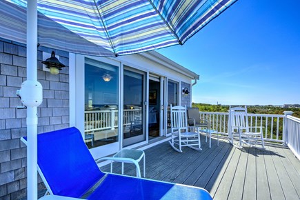 East Sandwich Cape Cod vacation rental - Enjoy the beautiful large deck with amazing views.