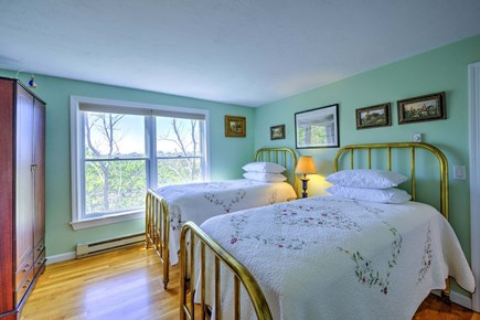 East Sandwich Cape Cod vacation rental - Bedroom three - two twins - main floor.