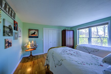 East Sandwich Cape Cod vacation rental - Bedroom three - two twins - main floor.