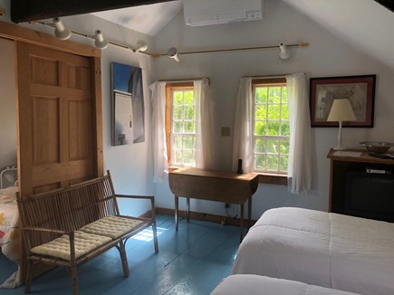 Truro Cape Cod vacation rental - Upstairs bedroom with 2 twins (can be made into a king)