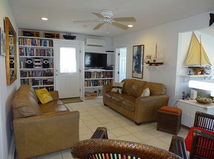 East Sandwich Cape Cod vacation rental - Sit with a book, play a game, listen to music in the living room