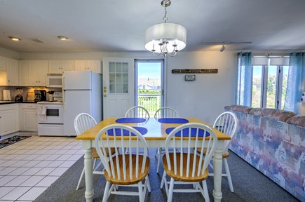 East Sandwich Cape Cod vacation rental - Entry into the Kitchen/Dining area