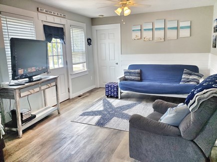 South yarmouth Cape Cod vacation rental - Living room