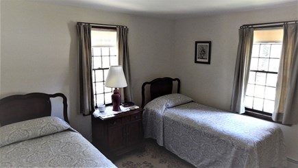 near South & West Chatham line Cape Cod vacation rental - Guest X-Long Twin bedroom -  premium mattresses - linens provided