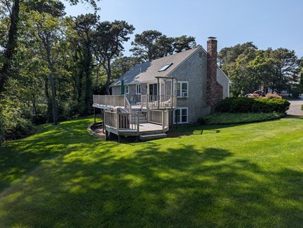 near South & West Chatham line Cape Cod vacation rental - Custom home - private cul-de-sac - 3/4 acre lot - saltmarsh view