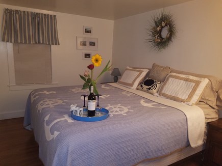 Dennis Port Cape Cod vacation rental - Captain's Master Suite 2019 new king foam bed