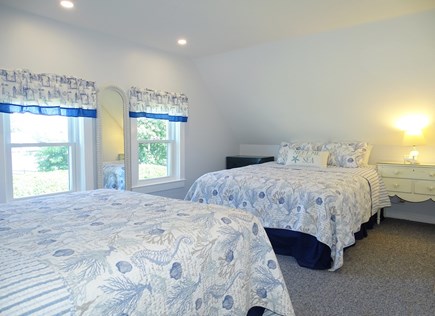 Dennis Port Cape Cod vacation rental - Upstairs Pirate's Quarter's with 2 queen beds and walk-in close