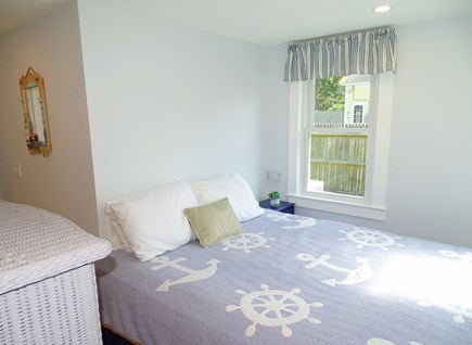 Dennis Port Cape Cod vacation rental - Bosuns bedroom downstairs with Queen bed