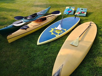 North Chatham Cape Cod vacation rental - Paddleboards, kayaks, cornhole and other fun stuff included