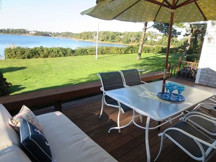 North Chatham Cape Cod vacation rental - Ideal lounging with dinner and drinks on the deck
