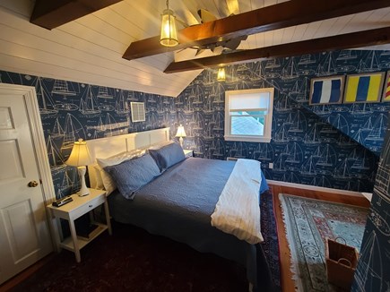 North Chatham Cape Cod vacation rental - Recently redone water view bedroom with a king bed