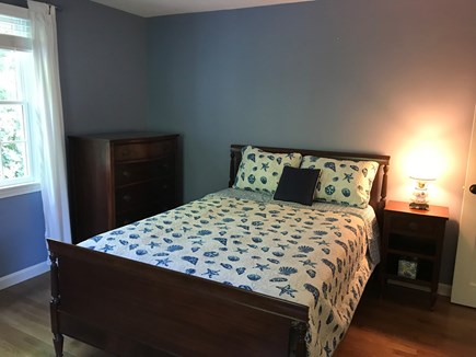 Brewster Cape Cod vacation rental - Upstairs bedroom with full size bed, huge closet and AC unit.