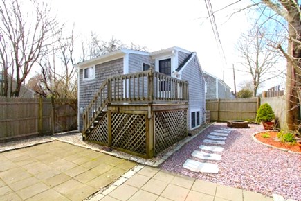 Hyannis Cape Cod vacation rental - Private fenced-in back yard