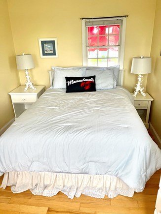Centerville Cape Cod vacation rental - 2nd-floor queen has flat screen tv & access to your own deck