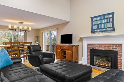 East Orleans Cape Cod vacation rental - Beautiful gas fireplace!