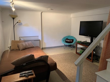 North Eastham Cape Cod vacation rental - Home theater room with futon bed