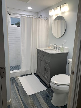 North Eastham Cape Cod vacation rental - Main bathroom walk in shower