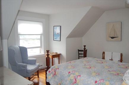 Harwich Port Cape Cod vacation rental - First Upstairs Master Bedroom with Harbor Views