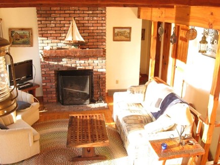 South Chatham Cape Cod vacation rental - Enjoy panoramic views of Taylor's Pond from the living room