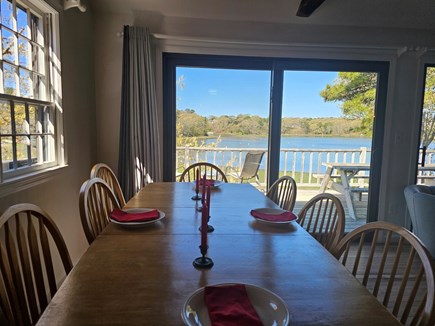 South Chatham Cape Cod vacation rental - Dining Table, Seats 8