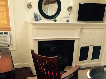 Plymouth MA vacation rental - Living Room with Gas Fireplace, High end surround sound.