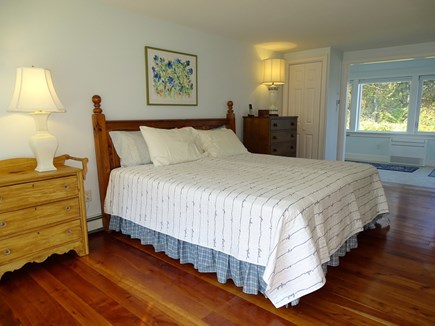 Orleans, Grandview Cape Cod vacation rental - Main level Master Bedroom, configured as a King bed.