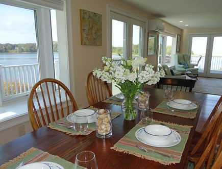 Orleans, Grandview Cape Cod vacation rental - Dining Room opens to living room and kitchen