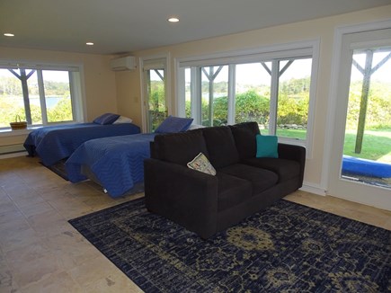 Orleans, Grandview Cape Cod vacation rental - Lower level, with 2 regular Twin beds and a Double sleeper sofa.