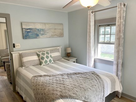 West Yarmouth Cape Cod vacation rental - Queen bedroom with ceiling fan