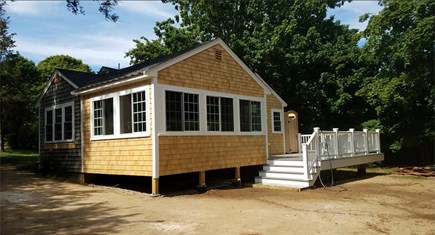 Eastham Cape Cod vacation rental - Brand new addition with living room and porch, second angle