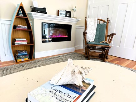Eastham Cape Cod vacation rental - Fireplace for snuggling