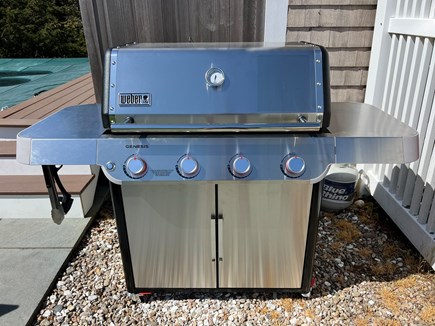 East Orleans Cape Cod vacation rental - New in 2024 - extra-large Weber Genesis 4 burner grill