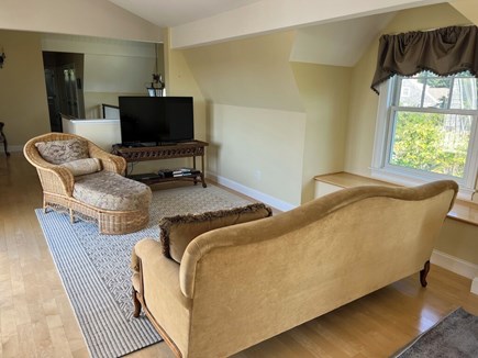 East Orleans Cape Cod vacation rental - Top floor family room / TV area