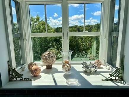 East Orleans Cape Cod vacation rental - View from jetted soaking tub in owners en-suite bathroom