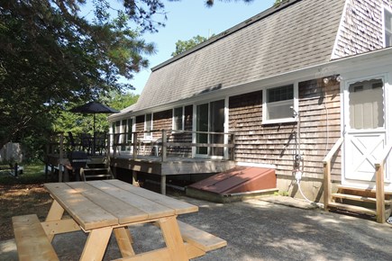 Harwich Port Cape Cod vacation rental - Large deck & patio area