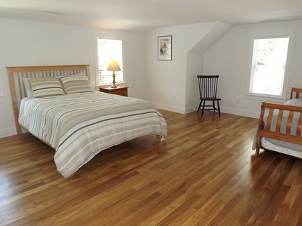 Chatham Cape Cod vacation rental - Second Floor Queen Bed with Trundle (two twins) and Bathroom.
