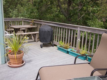 Truro Cape Cod vacation rental - Grilling area on the deck