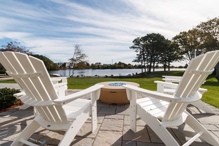 Popponesset, New Seabury Cape Cod vacation rental - View from Fire Pit, Deans Pond