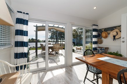 Popponesset, New Seabury Cape Cod vacation rental - Dining room with sliders to the deck and water views