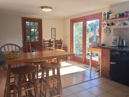 Brewster Cape Cod vacation rental - Kitchen view toward dining area