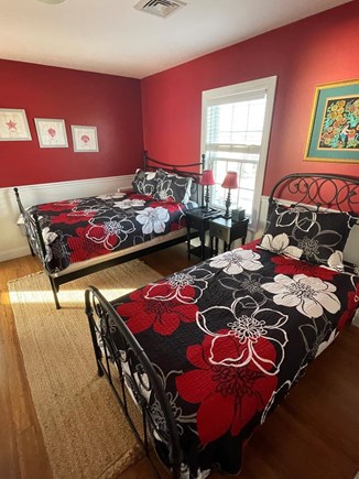 West Dennis Cape Cod vacation rental - 3rd bedroom upstairs has a queen bed and twin bed