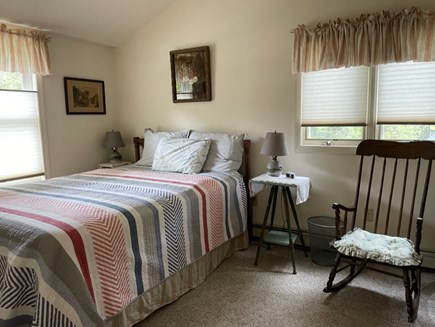 Brewster Cape Cod vacation rental - Front bedroom with sitting area, Queen