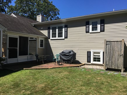 Falmouth Heights Cape Cod vacation rental - Large, fenced in private back yard