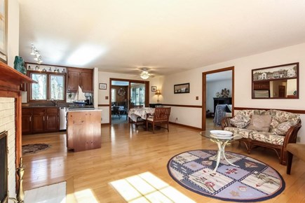 Falmouth, Old Silver Beach Cape Cod vacation rental - Kitchen with large open floor plan.