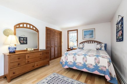 Falmouth, Old Silver Beach Cape Cod vacation rental - Large master bedroom with en suite bathroom.