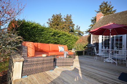 Orleans Cape Cod vacation rental - Enjoy dinners out on the deck -
