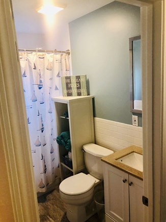 Plymouth, Priscilla Beach MA vacation rental - Full tiled new bathroom