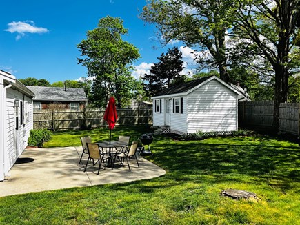Plymouth, Priscilla Beach MA vacation rental - Large patio and large yard.